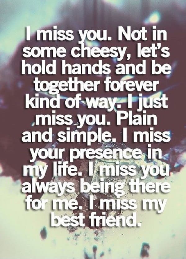 60+ I Miss You And Missing Someone Quotes
