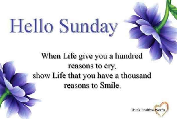 Image result for hello sunday pics