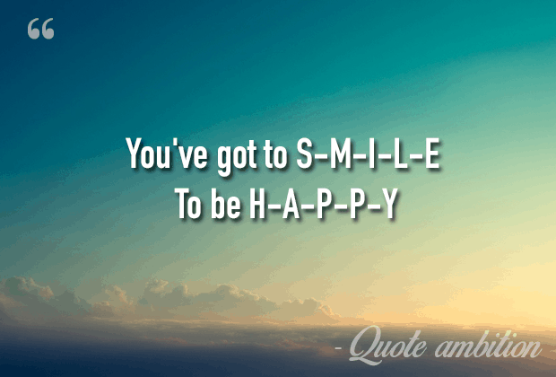 Smile Quotes