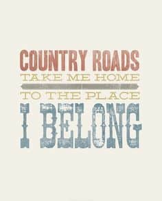 Country Quotes Roads
