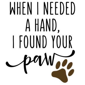 Dog Quotes Paw