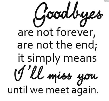 Quotes about endings and goodbyes