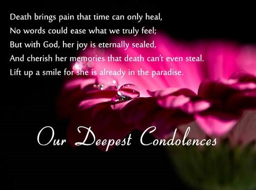 Sympathy Quotes Condolence