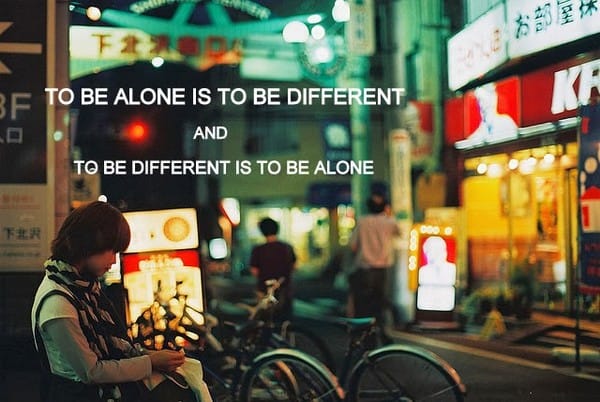 Be Alone Quotes Feeling Lonely