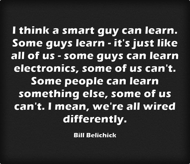 bill belichick quotes