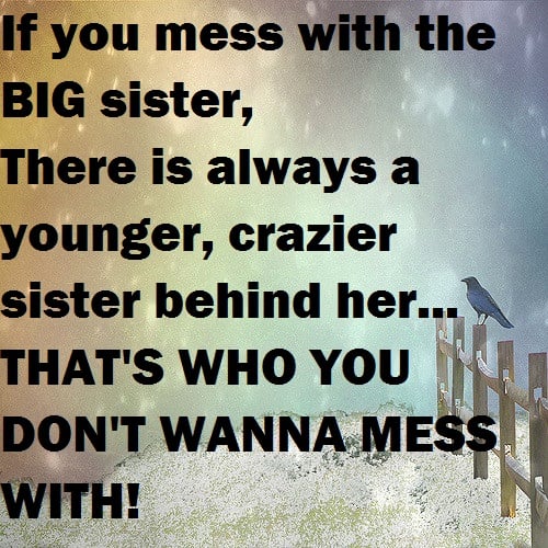 Funny Sister Quotes