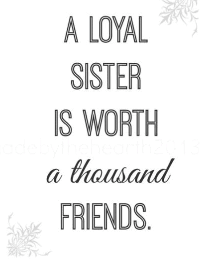 Sister Quotes