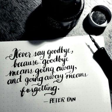 Peter Pan Goodbye Quote 40 Peter Pan Quotes (2022)