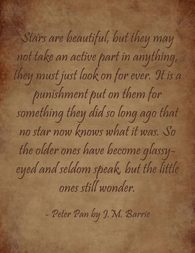 Peter Pan Star Quote 40 Peter Pan Quotes (2022)