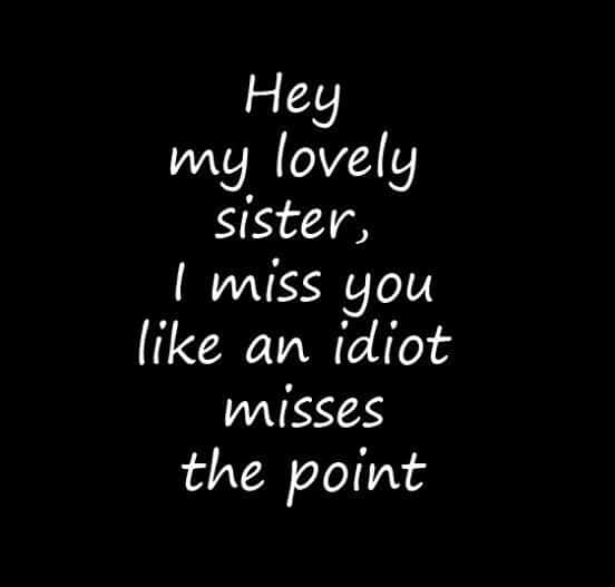 Funny Sister Quotes