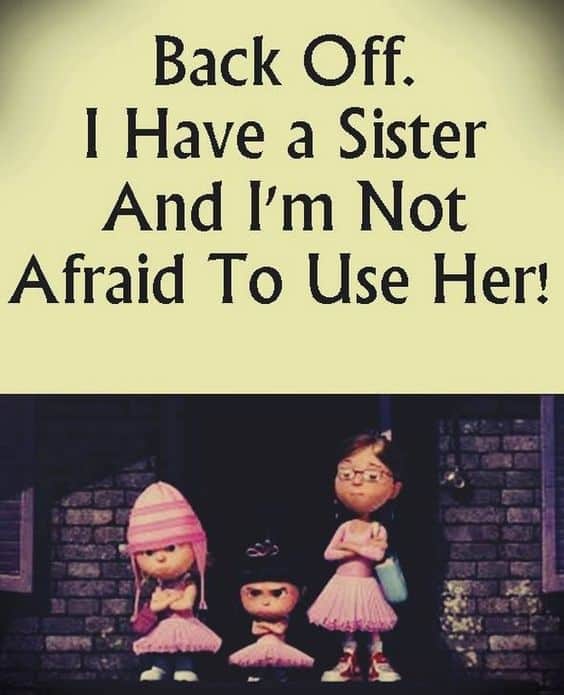 Funny Sister Quotes