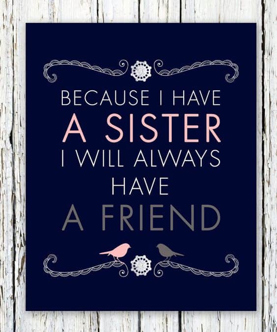 Sister Quotes Sayings