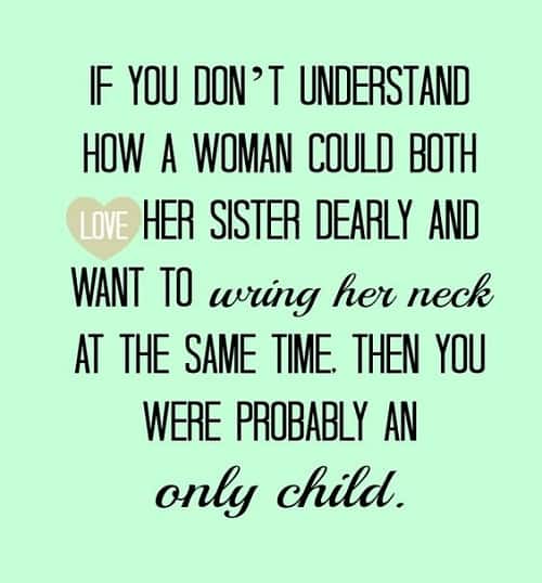 Funny Sister Quotes