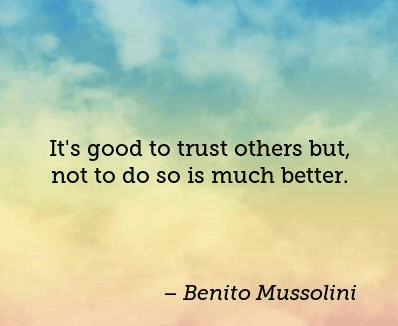 Quotes On Trust And Trust Issues