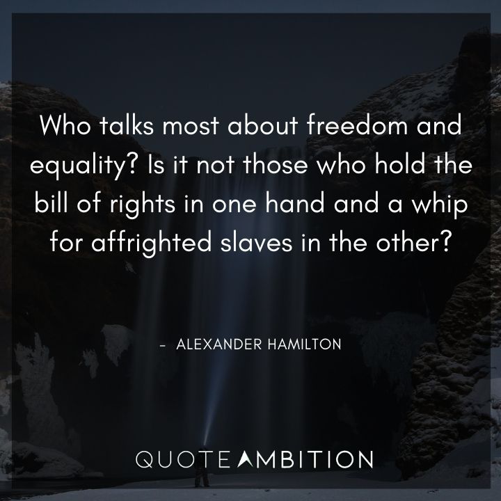 Alexander Hamilton Quotes About Freedom