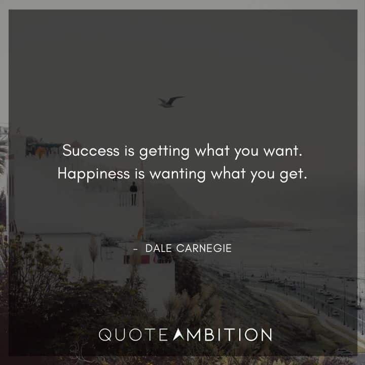 Dale Carnegie Quotes on Success