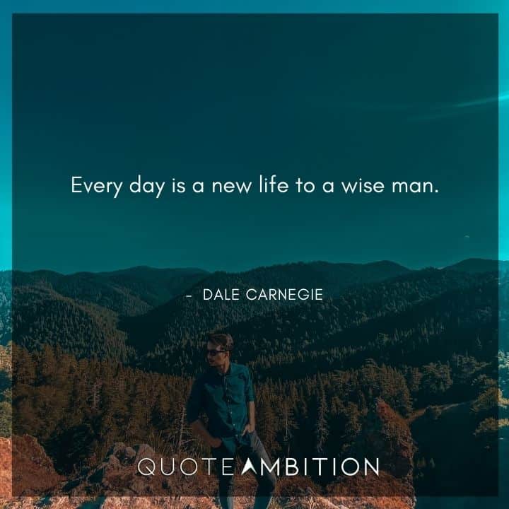 Dale Carnegie Quotes About Wise Man