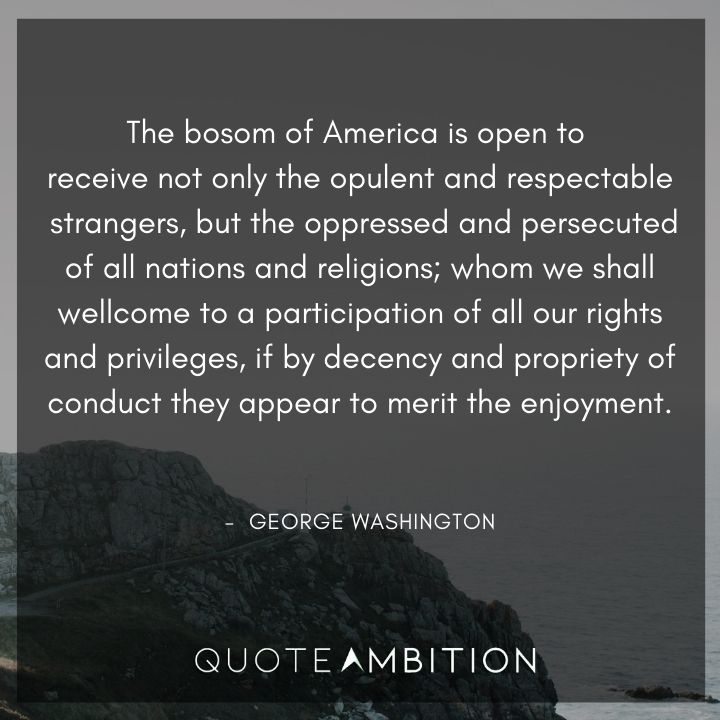 George Washington Quotes About America