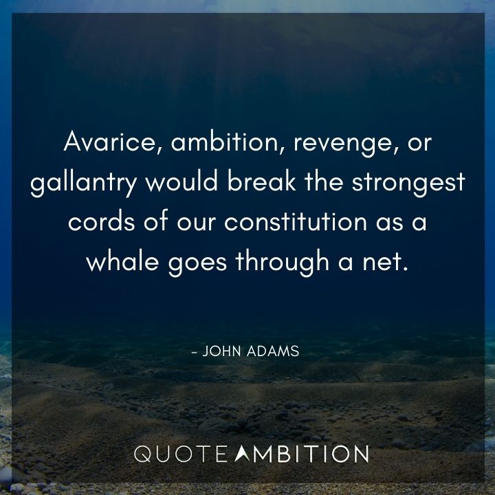 John Adams Quotes on Avarice