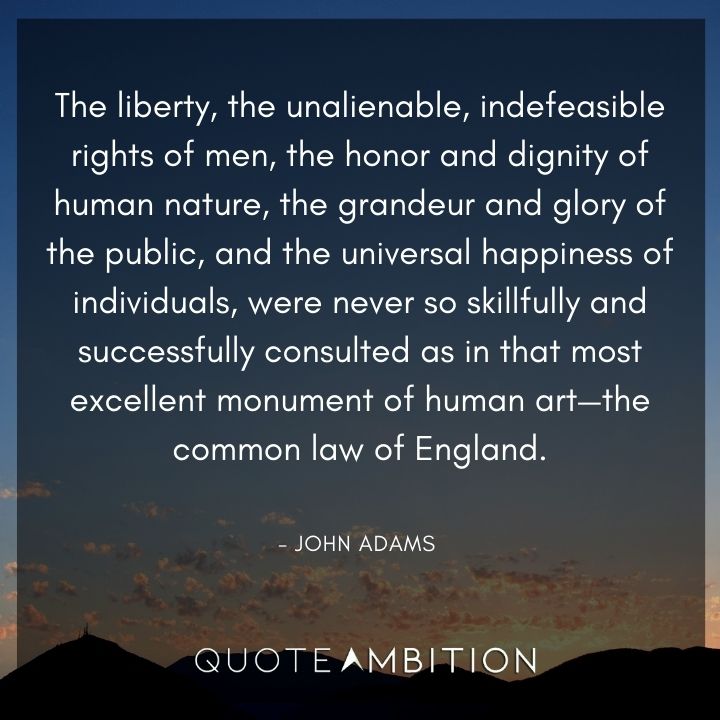 John Adams Quotes on Rights of Men