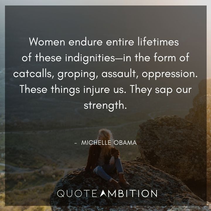 Michelle Obama Quotes About Women