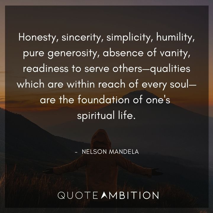 Nelson Mandela Quotes on Honesty