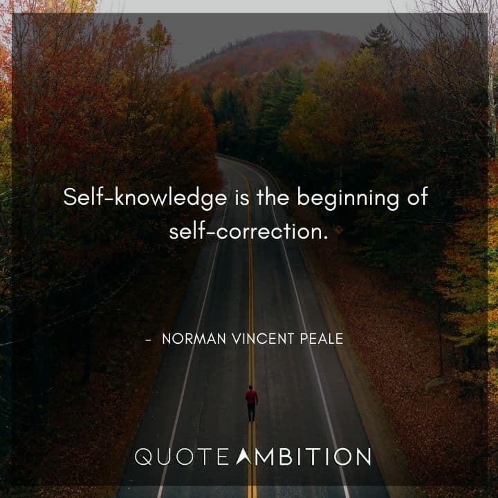 Norman Vincent Peale Quotes on Self-Knowledge