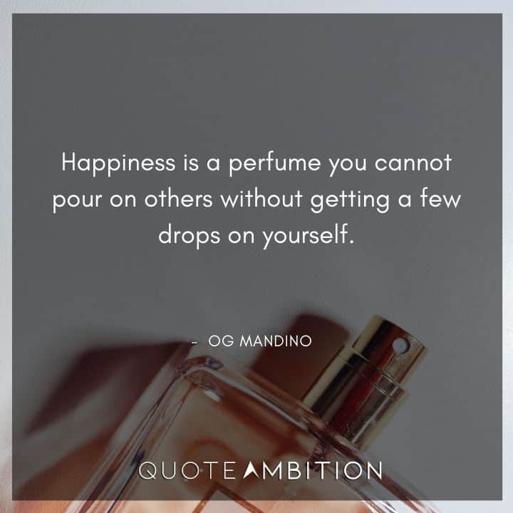 Og Mandino Quotes About Happiness
