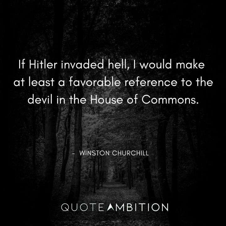 Winston Churchill Quotes About Hitler