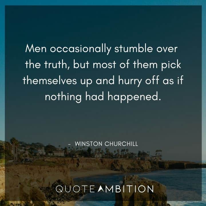 Winston Churchill Quotes on Truth