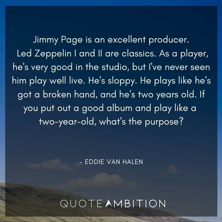 Eddie Van Halen Quotes About Music