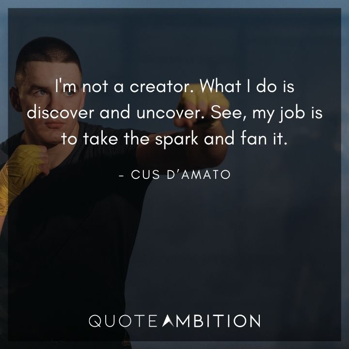 Cus D’Amato Quotes On Discovering