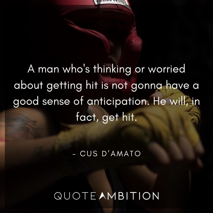 Cus D’Amato Quotes On Getting Hit