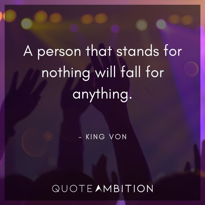 Best King Von Quotes