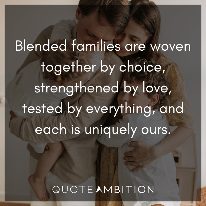 Blended Family Quotes