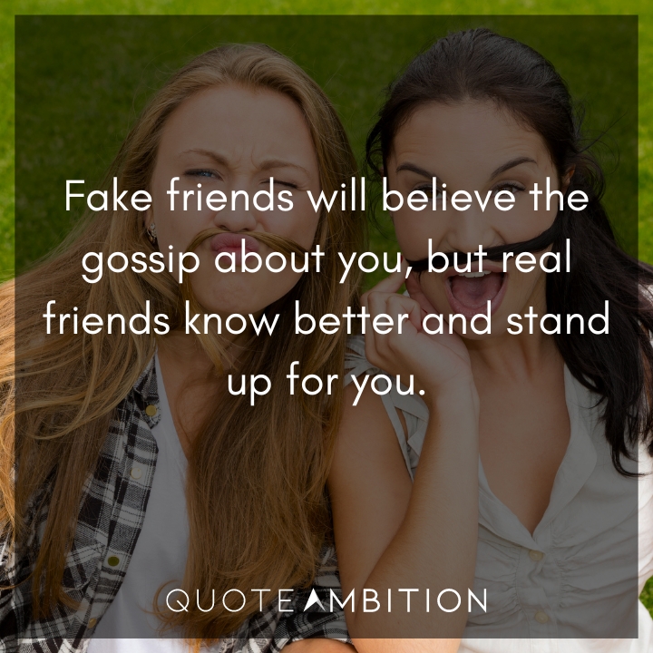 Fake Friends Quotes