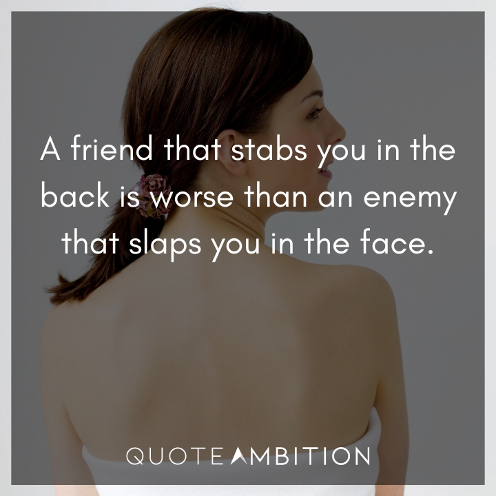 Fake Friends Quotes on Their Betrayal