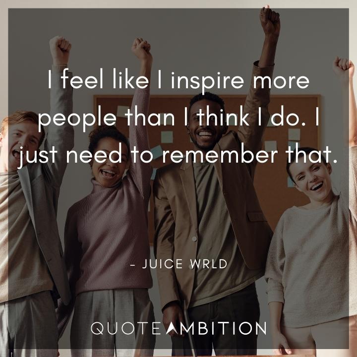 Inspirational Juice WRLD Quotes About Life