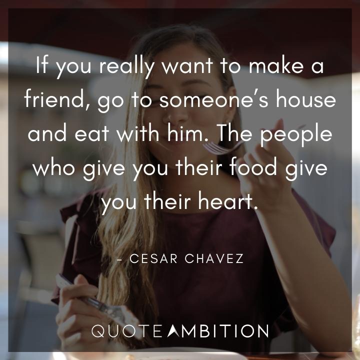 Famous Food Quotes